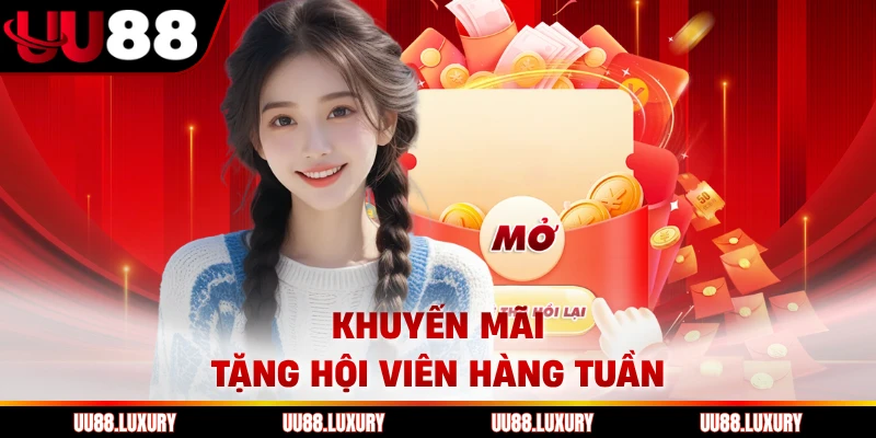 Khuyến mãi tặng hội viên hàng tuần