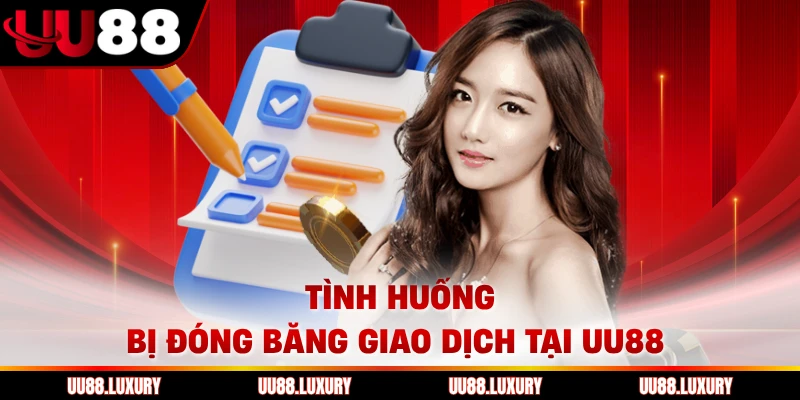 Tình huống bị đóng băng giao dịch tại UU88